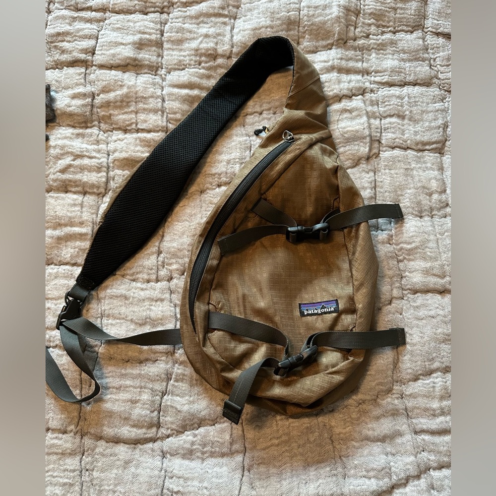 Patagonia Brown Sling Bag